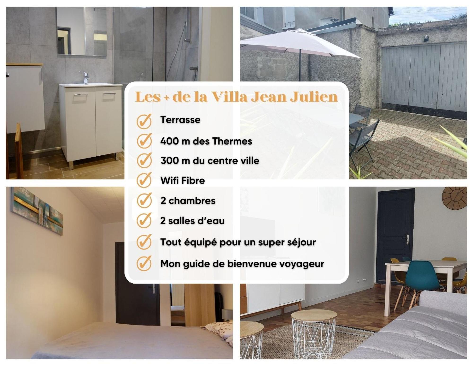 Villa Jean Julien - Le Sancy - Appartement T3 - 65M2 - 8 Personnes Le Mont-Dore Buitenkant foto